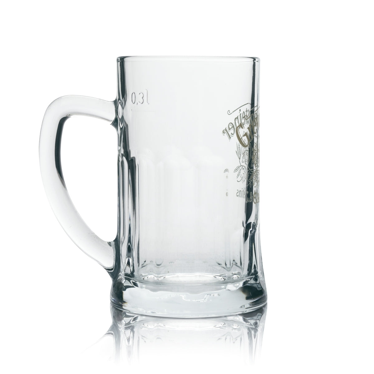 6x Grevensteiner beer glass Beer glasses Seidel Tankard Mug 0.3l Sahm – View 3