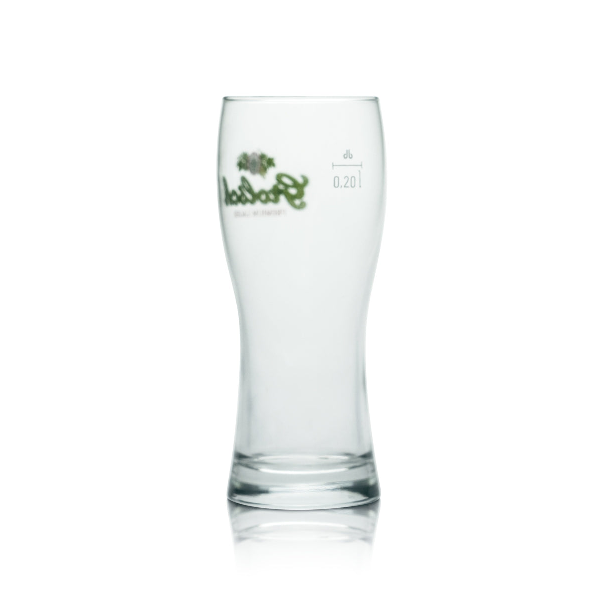 6x Grolsch glass 0.2l beer mug trophy glasses lager pilsner restaurant calibrated brewery – View 3