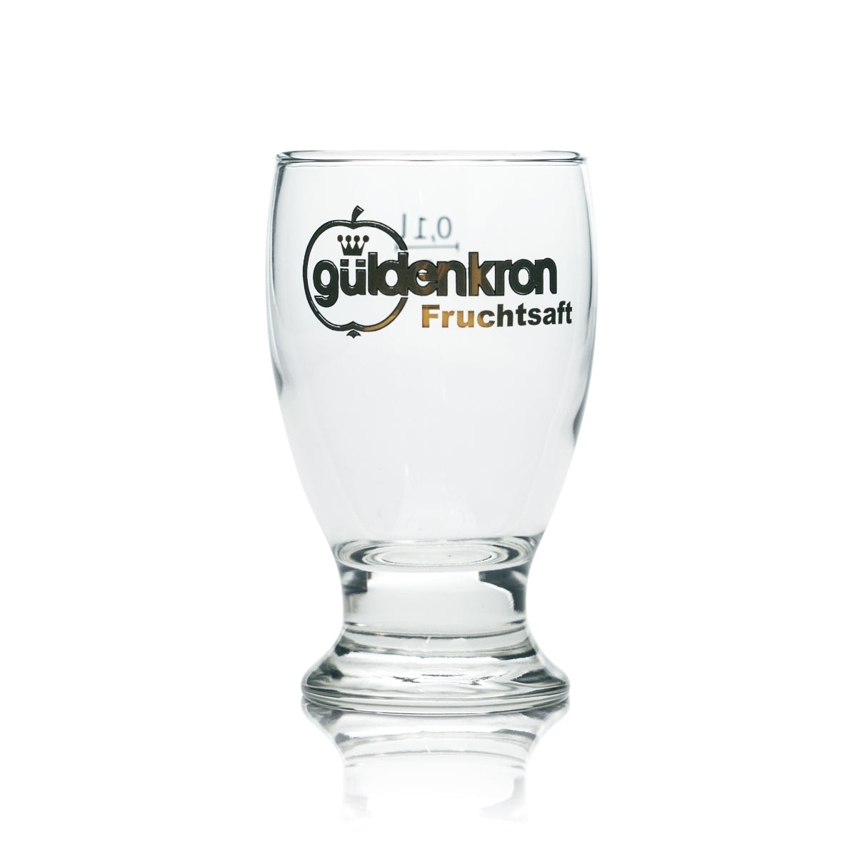 6x Güldenkron juice glass 0.1 l cup trophy tulip glasses gastro bar fruit apple – View 2