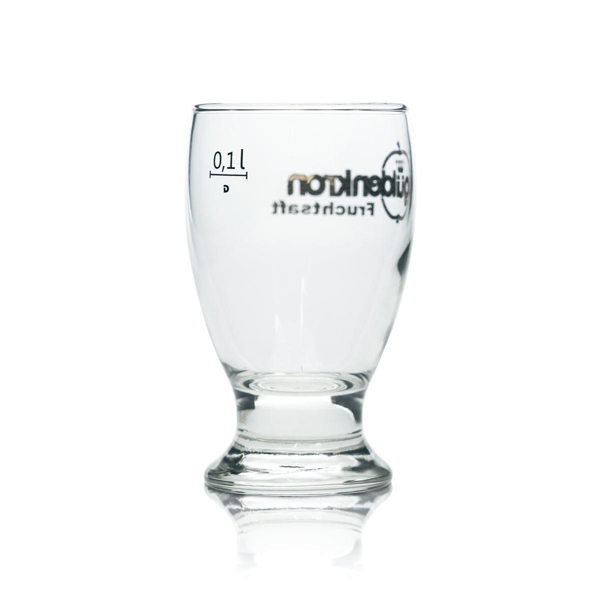 6x Güldenkron juice glass 0.1 l cup trophy tulip glasses gastro bar fruit apple – View 3