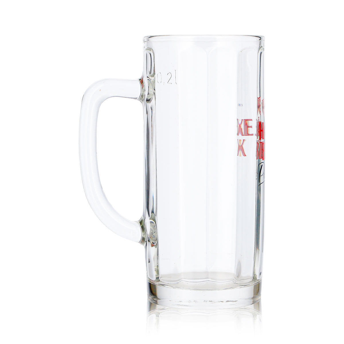 6 Haake Beck Beer Glasses, 0.2 L, "Krug Sahm Moldau" (Set of 6) – View 5
