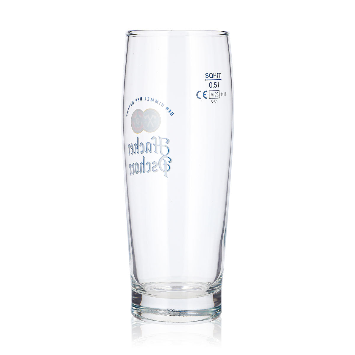 6x Hacker Pschorr Beer Glasses, 0.5 L, Willi Mug, Blue Logo, Sahm Seidel (Set of 6) – View 4