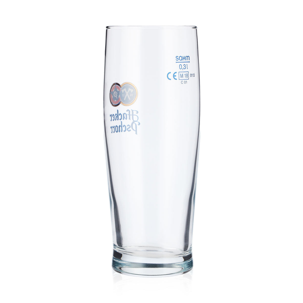 6x Hacker Pschorr beer glasses, 0.3 l mugs, Sahm blue logo – View 4