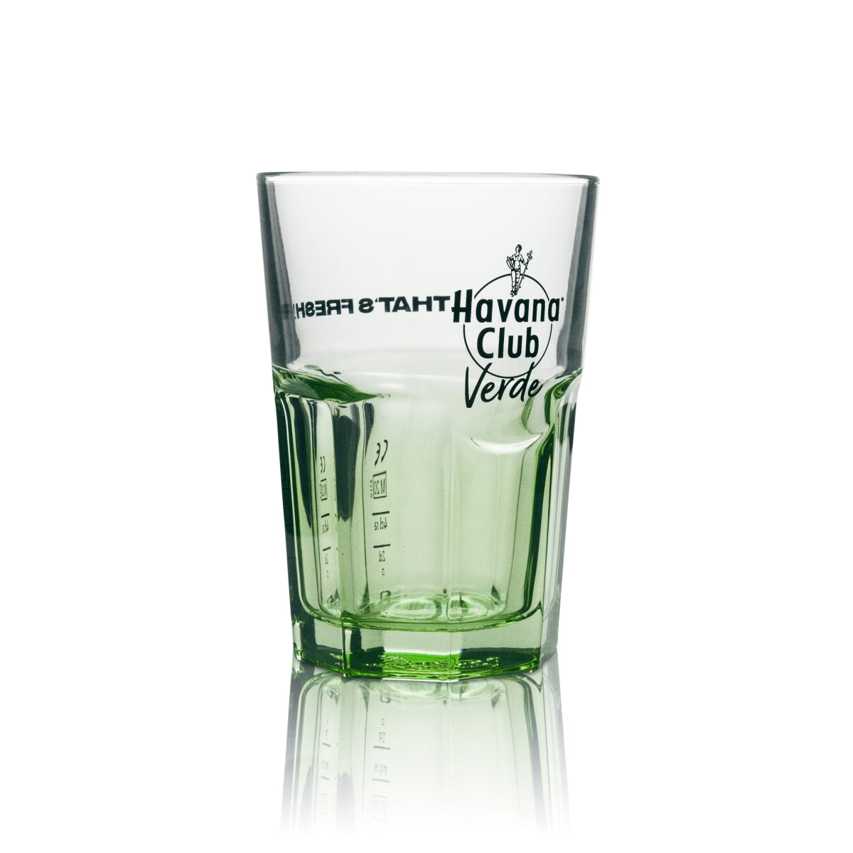 6x Havana Club Verde 0.34l long drink cocktail glasses, calibrated, catering, Libre – View 3