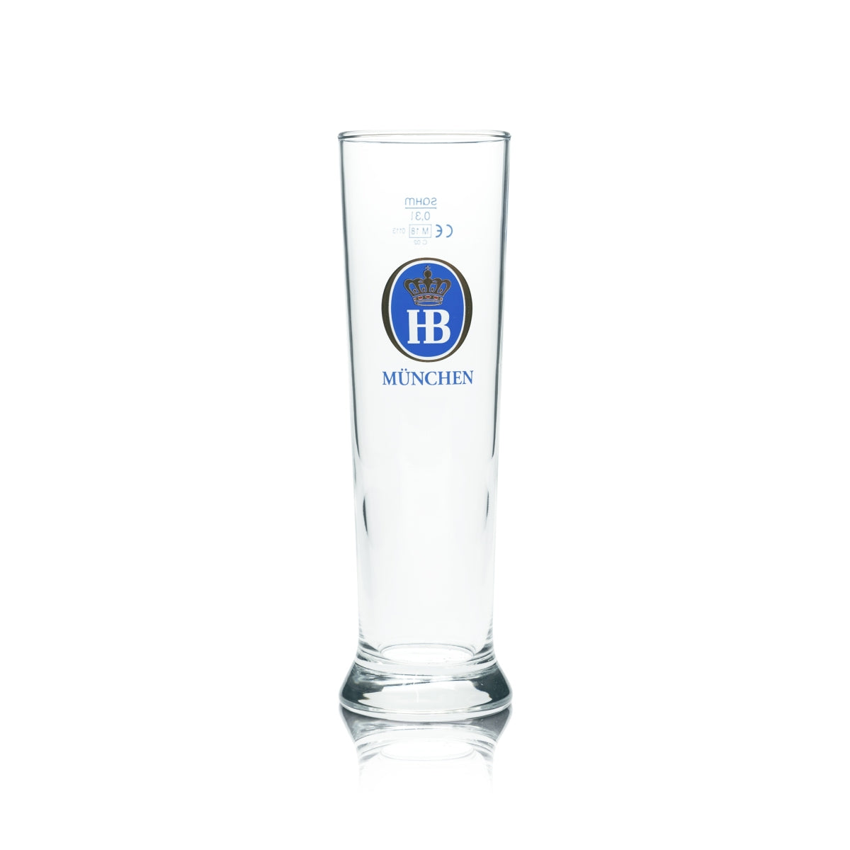 6x HB Munich Beer Glass 0.3 Goblet Tulip Glasses Brewery Bavaria Gastro Bar Beer – View 2