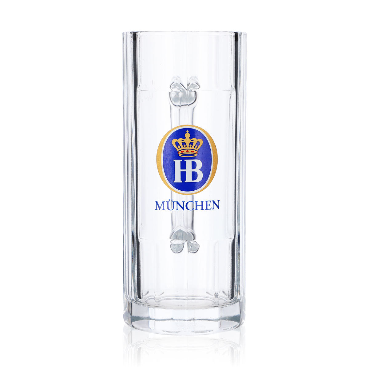 6x HB Munich glass 0.3l beer mug tankard Seidel glasses set Bavarian brewery – View 3