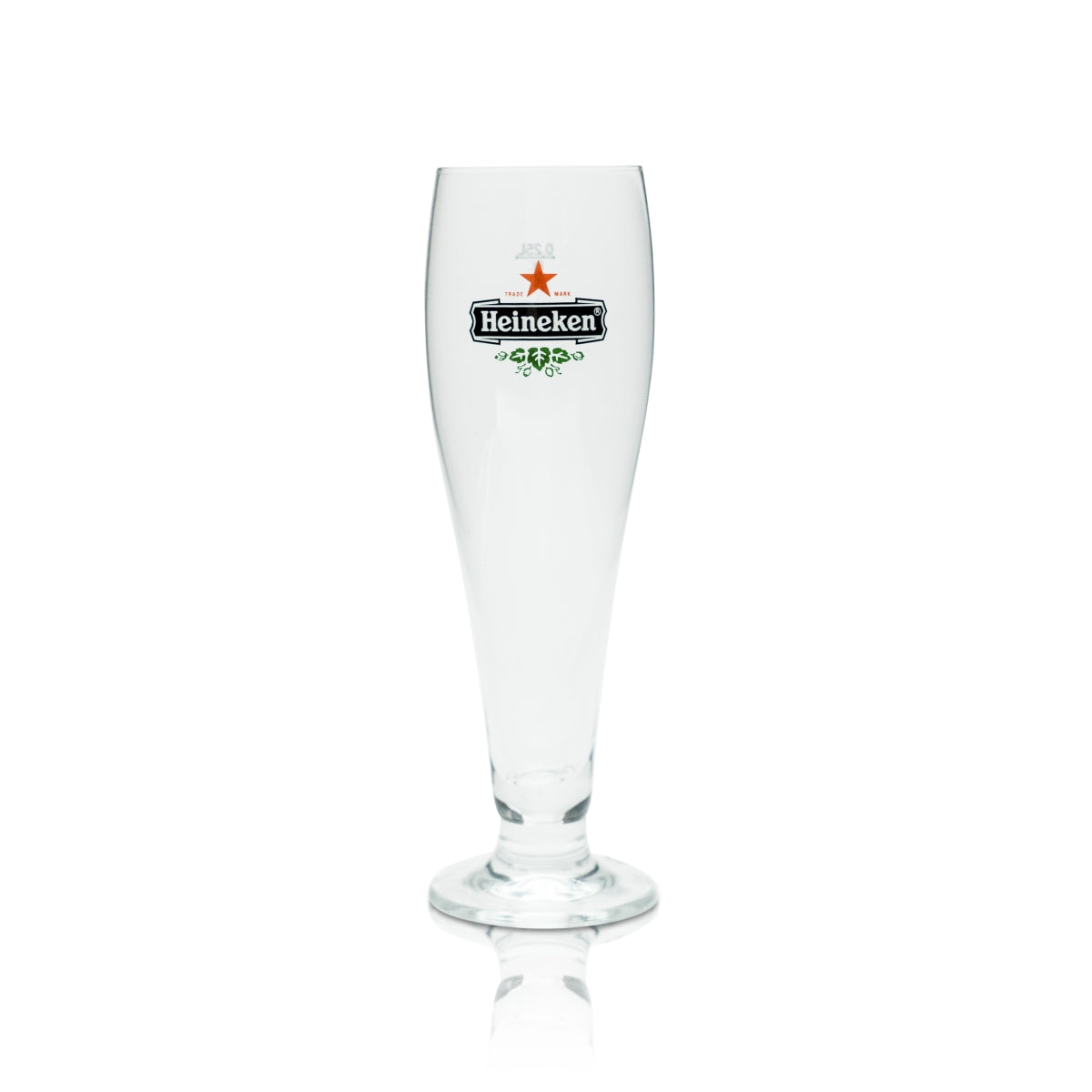 6x Heineken Glass 0.25l Beer Goblet Tulip Super Prestige Glasses Beer Cup Brewer NL
