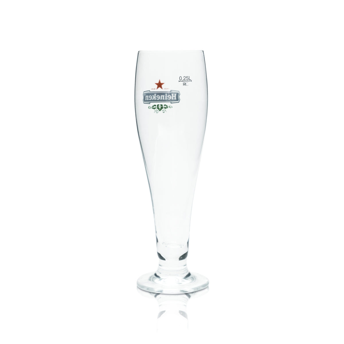 6x Heineken Glass 0.25l Beer Goblet Tulip Super Prestige Glasses Beer Cup Brewer NL – View 2