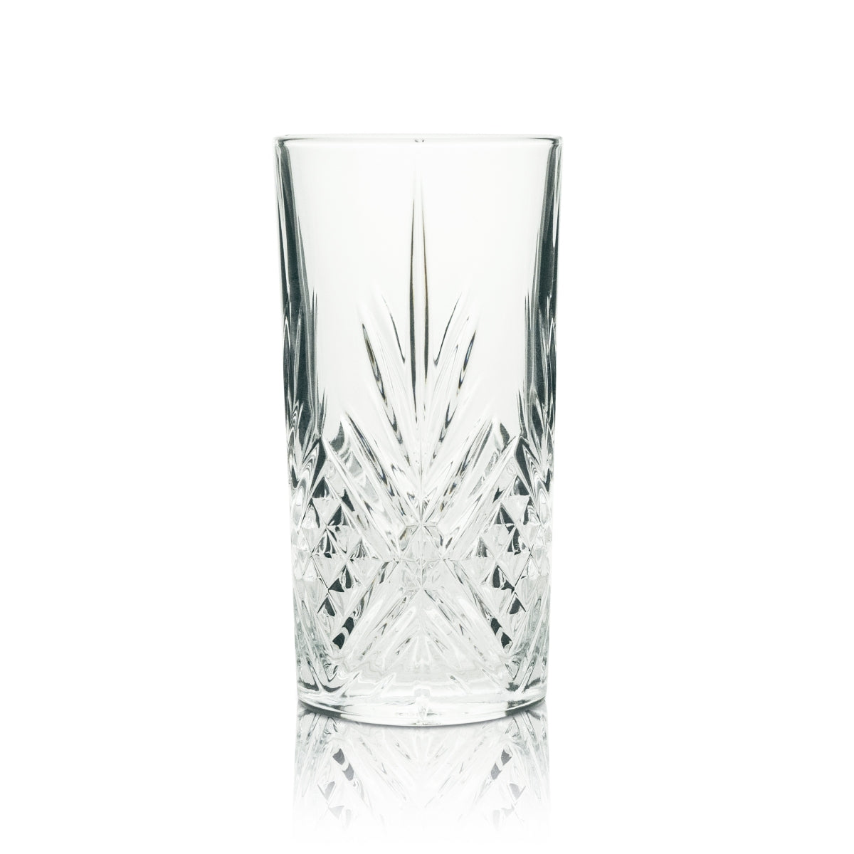 6x Hendricks Glass 0.3l Gin and Tonic Long Drink Relief Crystal Cocktail Glasses, Premium Quality – View 2