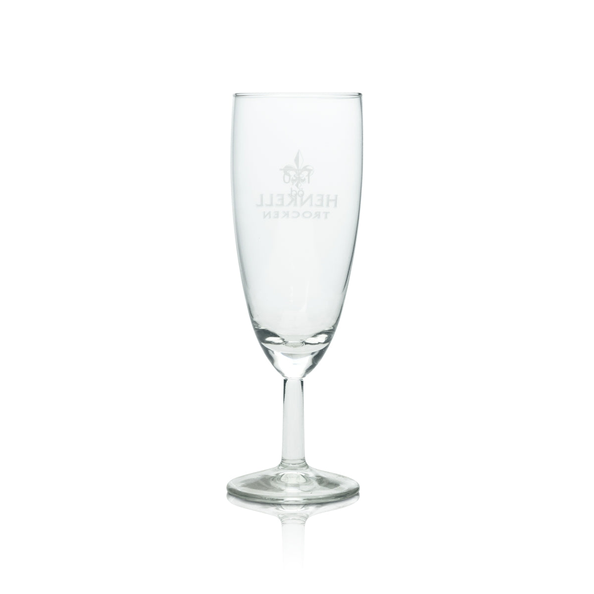 6x Henkell Dry Sparkling Wine Glass Flute 0.1l Glasses Champagne Goblet Prosecco Cup – View 3