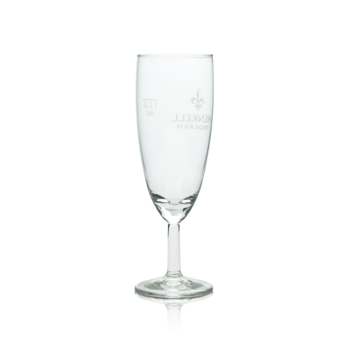 6x Henkell Dry Sparkling Wine Glass Flute 0.1l Glasses Champagne Goblet Prosecco Cup – View 4