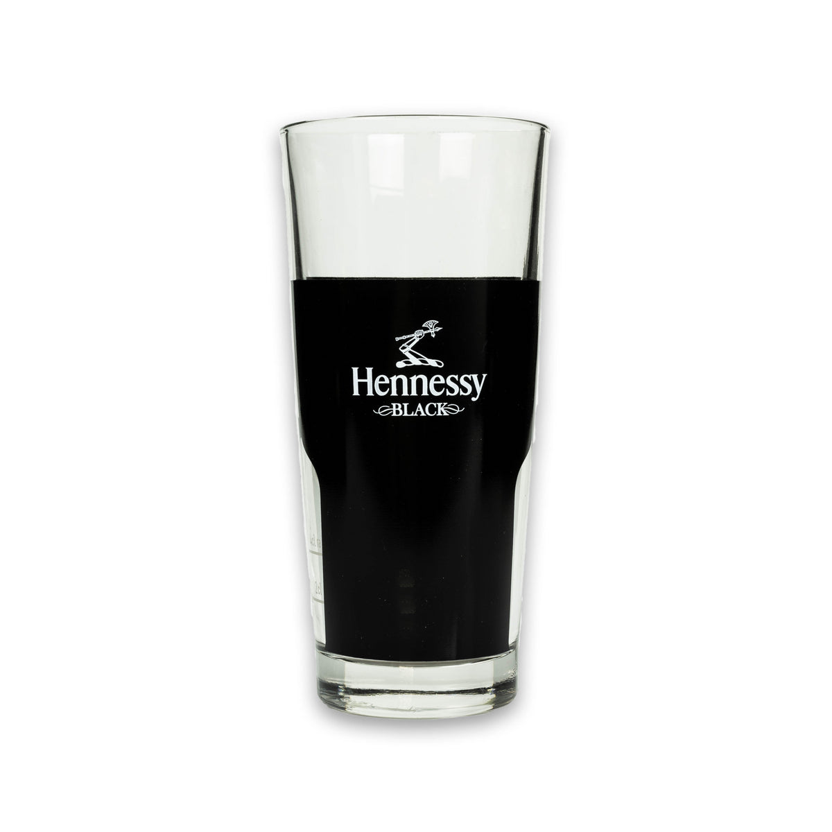 6x Hennessy Whiskey Glass Long Drink Black – View 2
