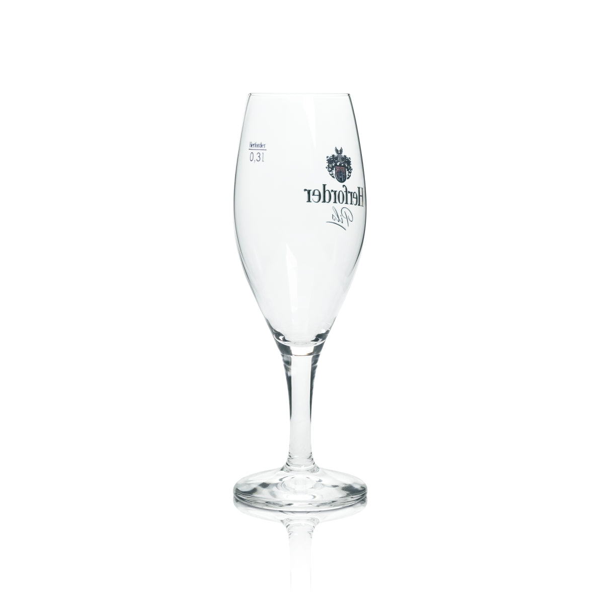 6x Herforder Pils beer glass 0.3l Imperia Sahm tulip glasses with stem – View 3