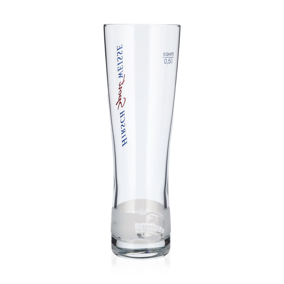 6x Hirsch Brewery Beer Glass, 0.5 L, "Sport" Wheat Beer Glass, Cream Toronto (Set of 6) – View 4