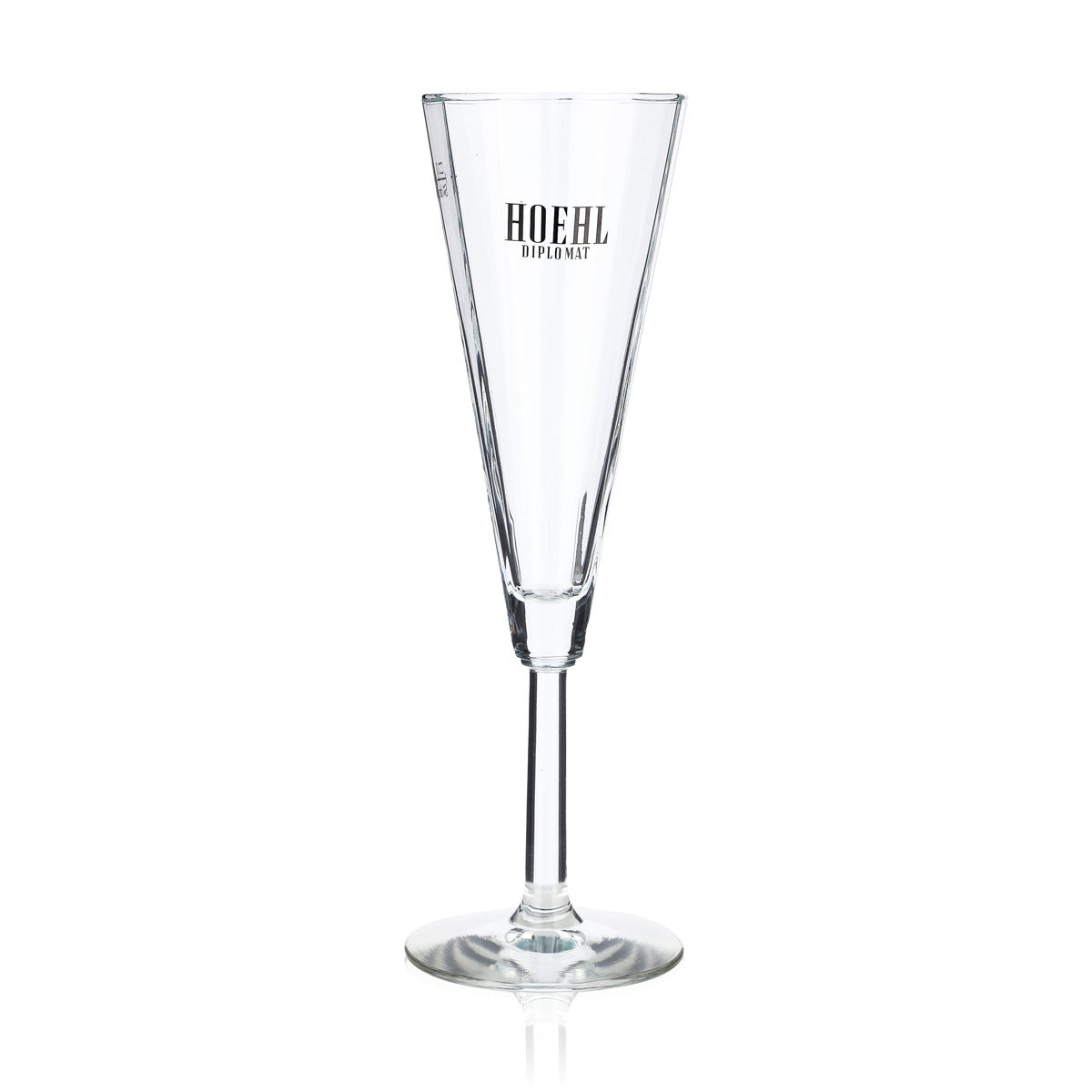 6x Hoehl Diplomat sparkling wine glasses Cavaglasses 0.1l 12-sided Imperial Durabor – View 2