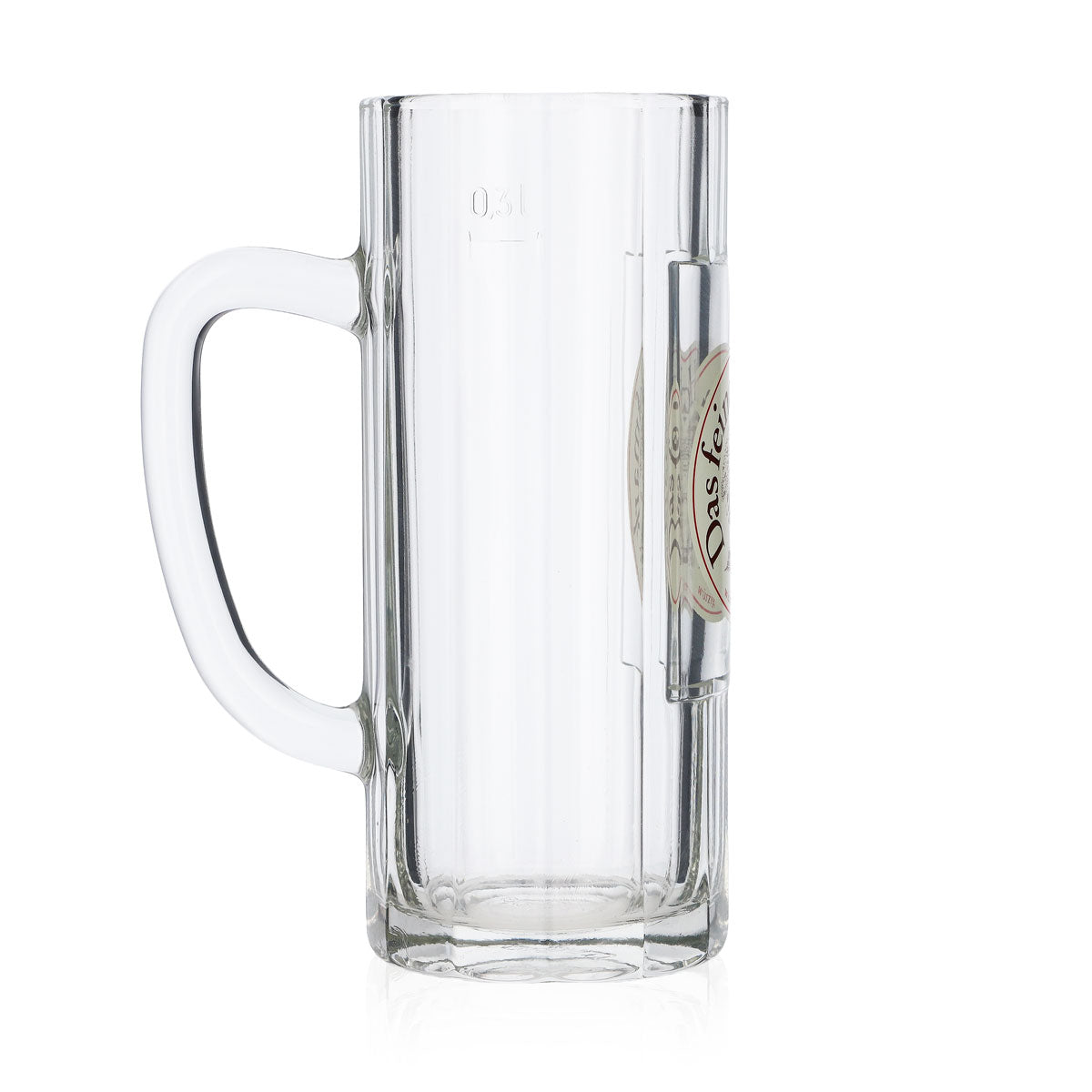 6x Hofmark glass 0.3l beer mug The fine Hofmark tankard mug glass set Brewery – View 4