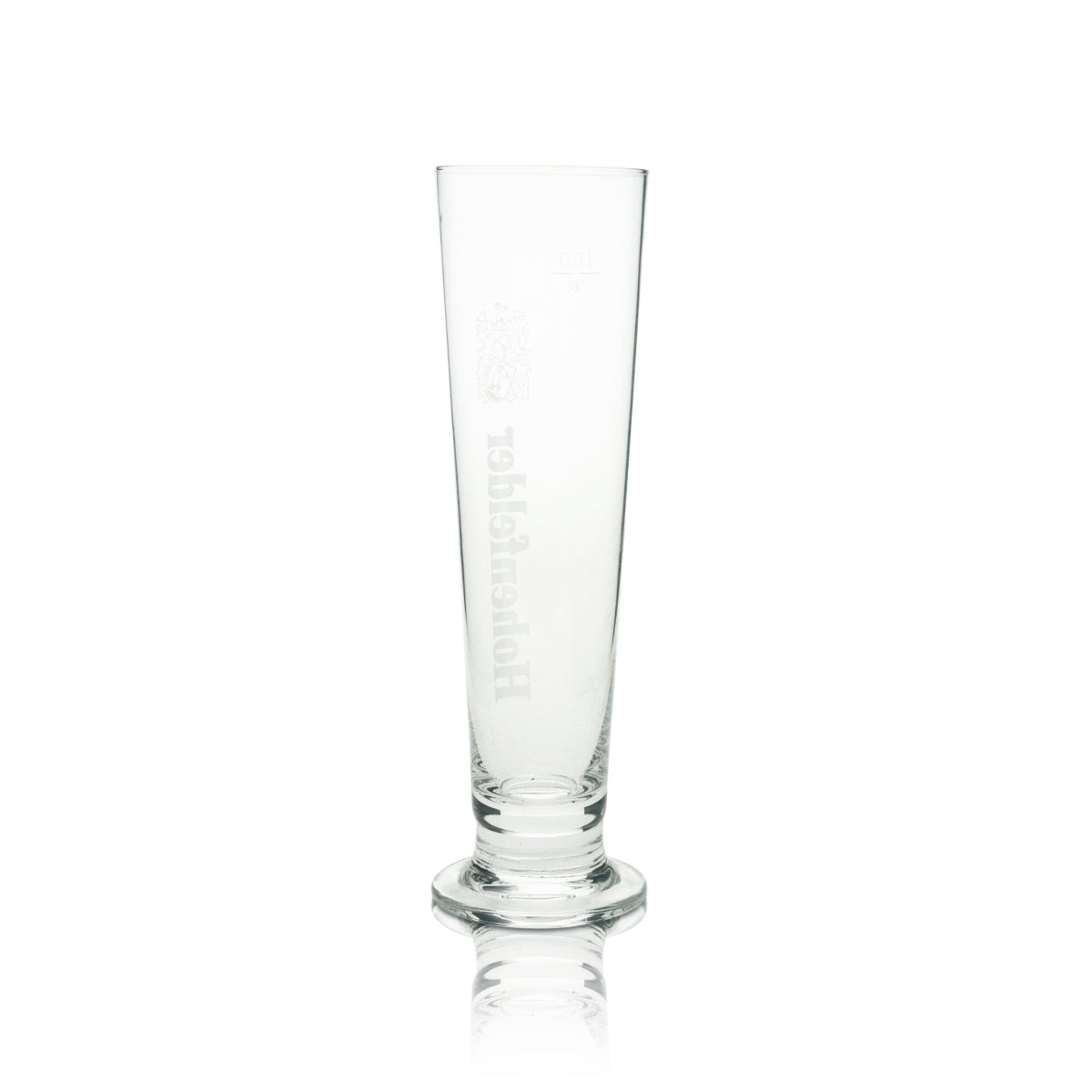 6x Hohenfelder beer glass trophy with white lettering, 0.3 l – View 3
