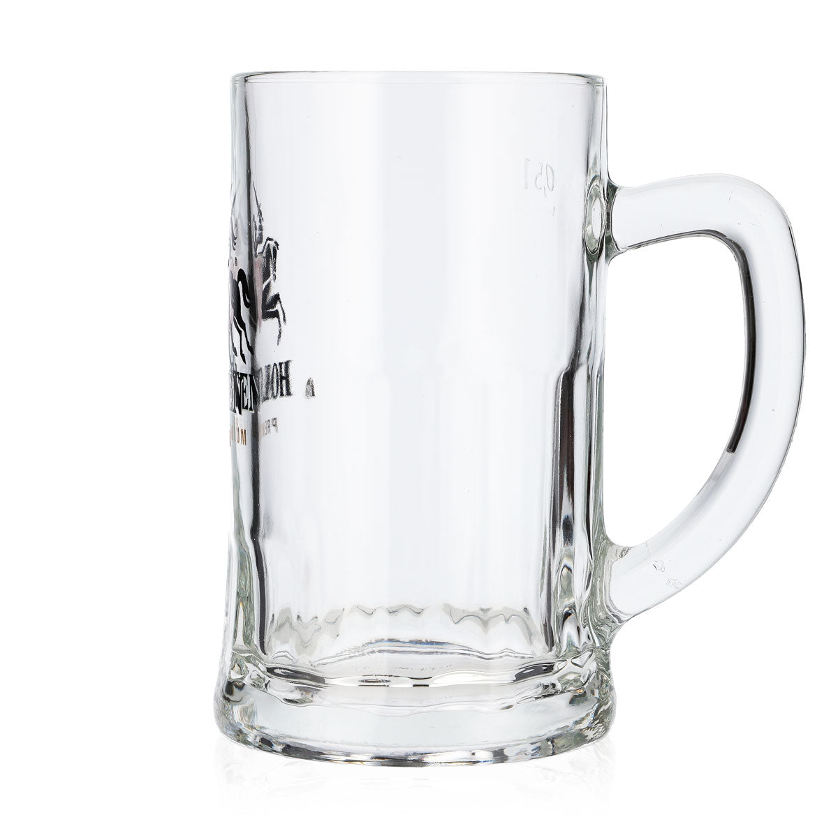 6 Holsten Beer Glasses, 0.5 L, Jug-Style, Large Logo, Premium, Gold Sahm (Set of 6) – View 6