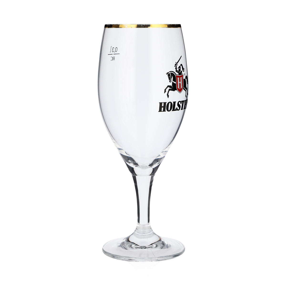 6x Holsten beer glasses  0.3 l goblets with gold rim Ritzenhoff – View 3