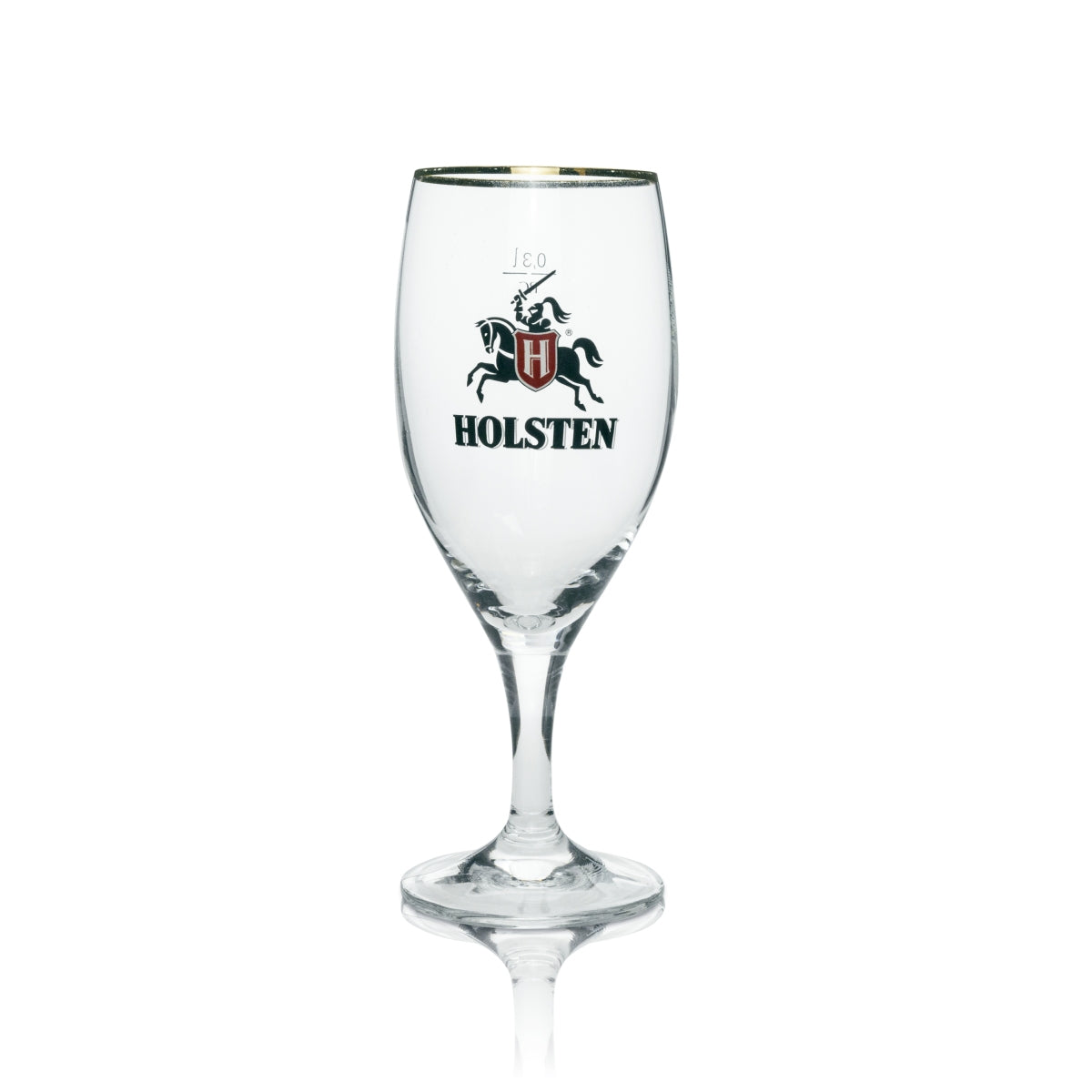 6x Holsten beer glass trophy with silver rim, 300 ml, Ritzenhoff – View 2