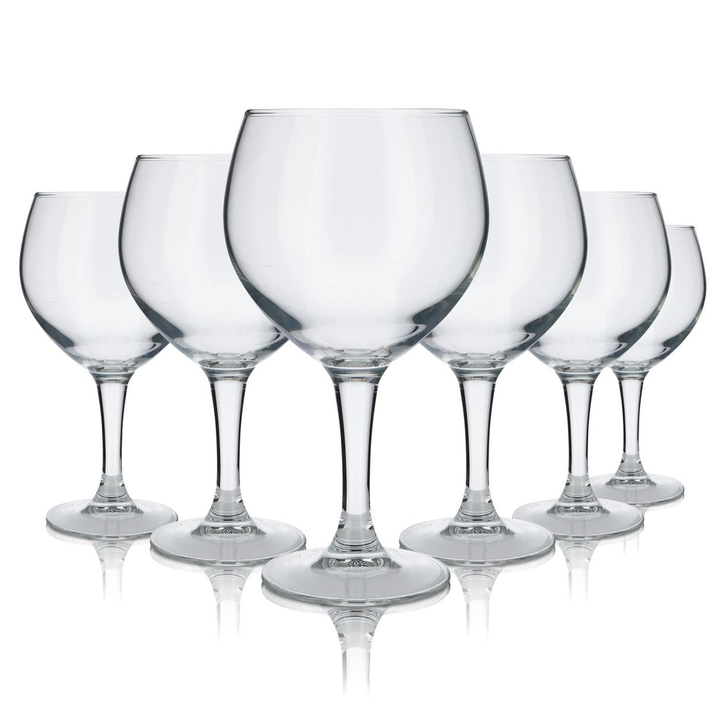 6x Hostelvia Glass 0.62l Balloon Glass Gin Blanco Havana Cocktail Longdrink Glasses