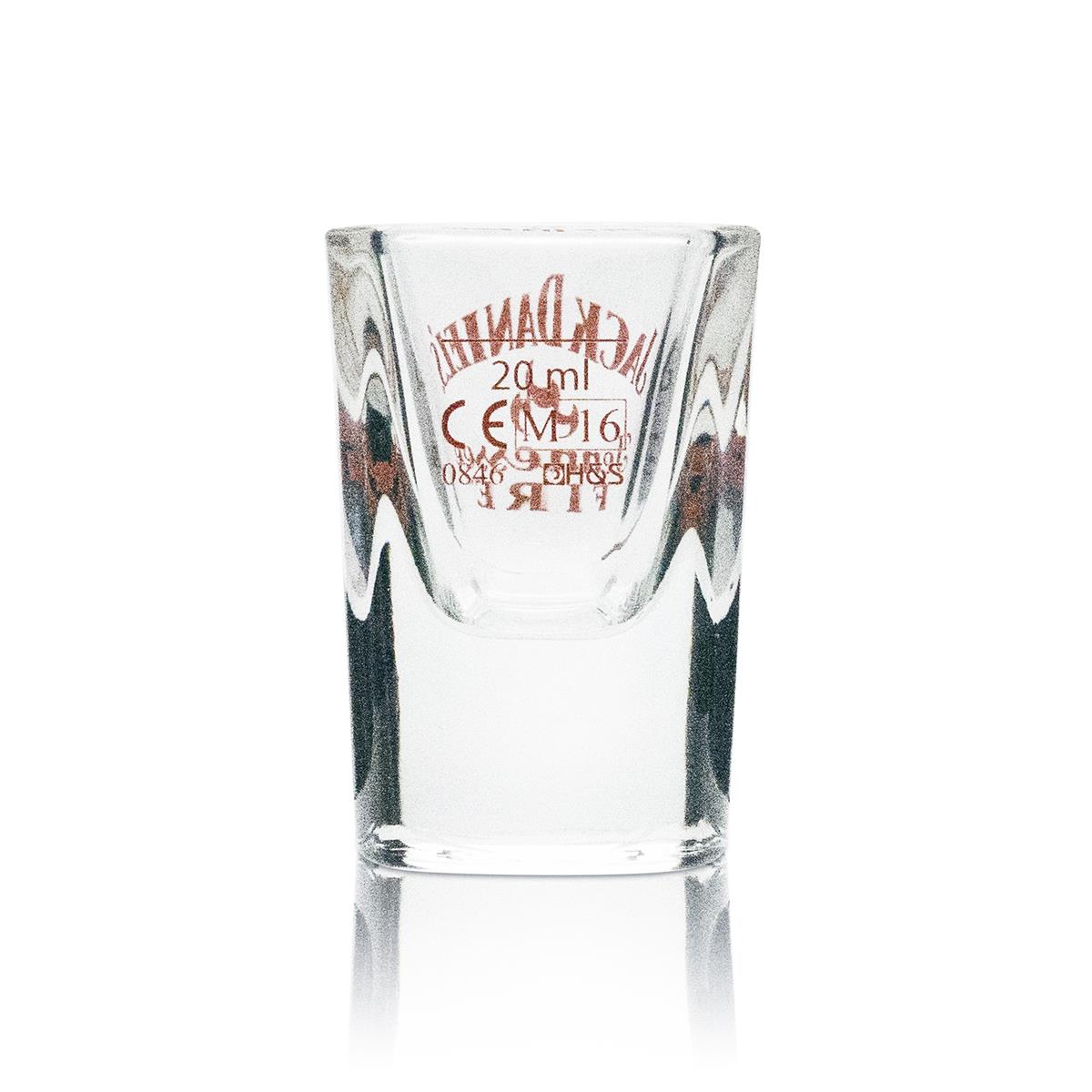 6x Jack Daniels Fire Shot Glasses 2cl Short Shot Glasses Whiskey Glasses Calibrated Gastronomy – View 3