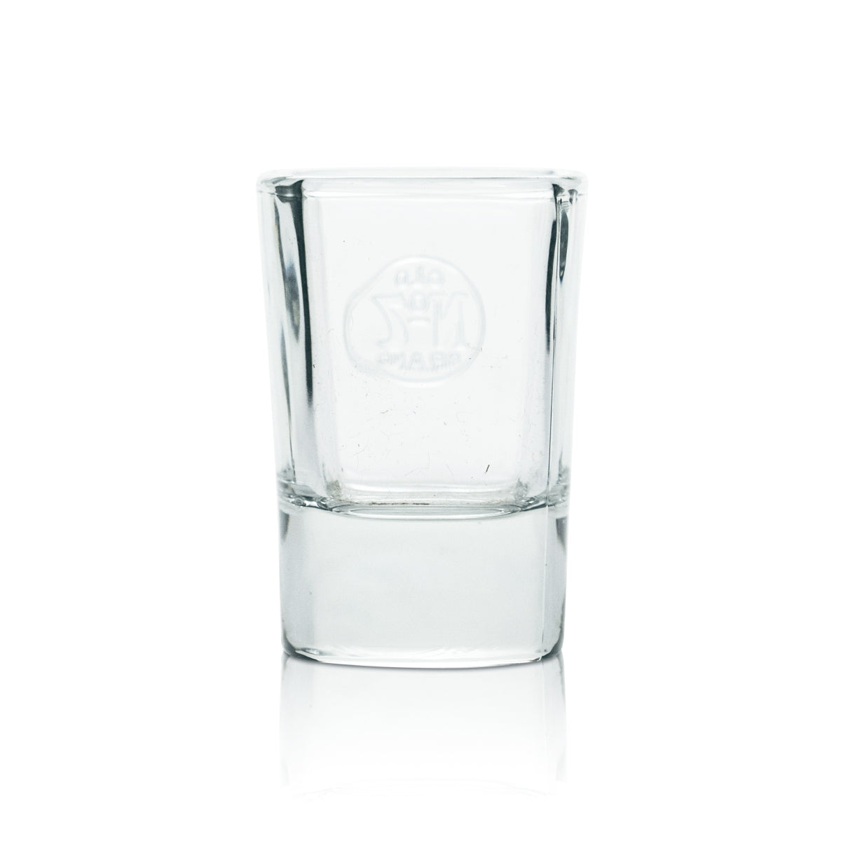 6x Jack Daniels Glass 4cl Whiskey Shot Glasses Short Stamper No. 7 Relief Contour – View 3