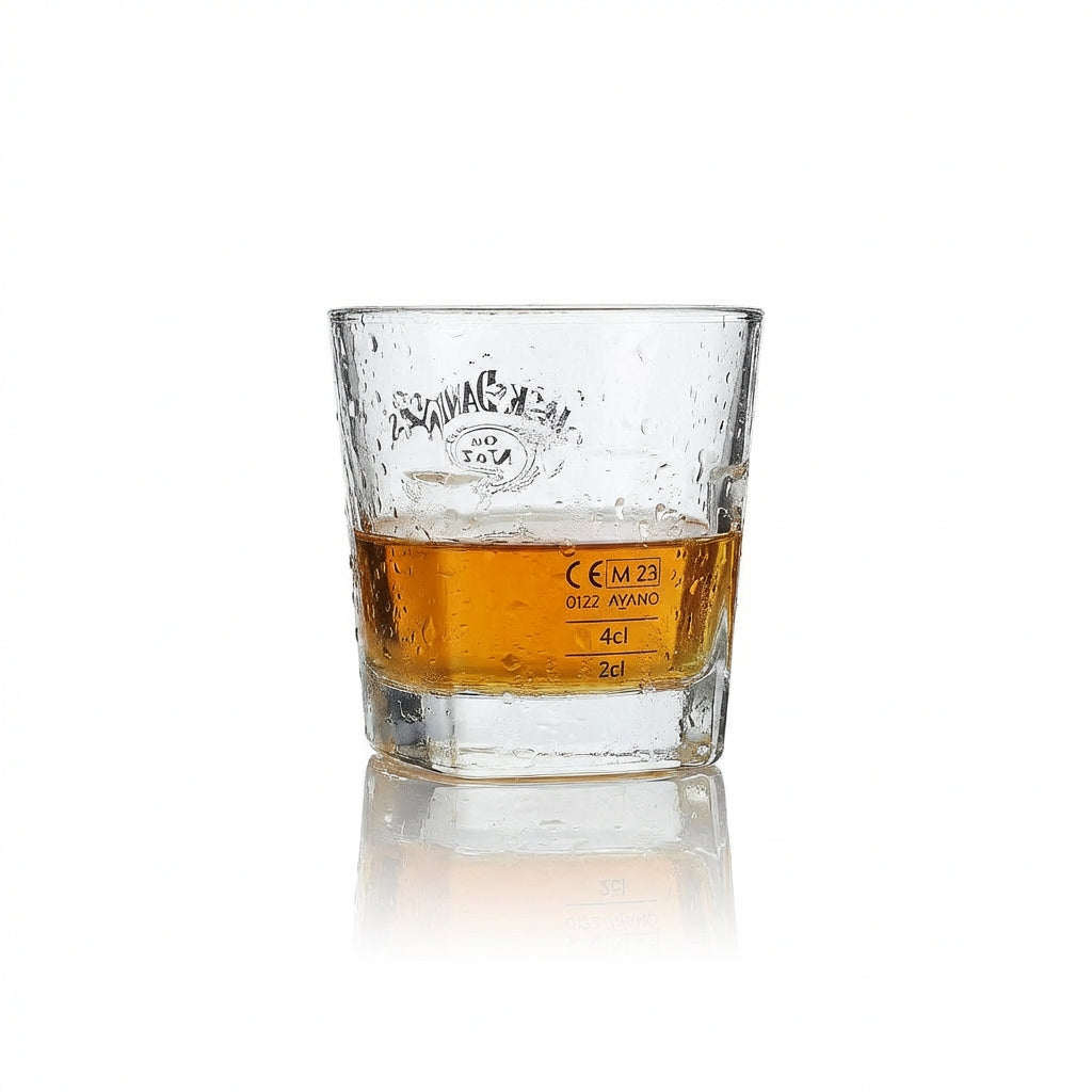 6x Jack Daniels Whiskey Glass 0.2l Tumbler Glasses Old No. 7 Long Drink Gastro Bar – View 3