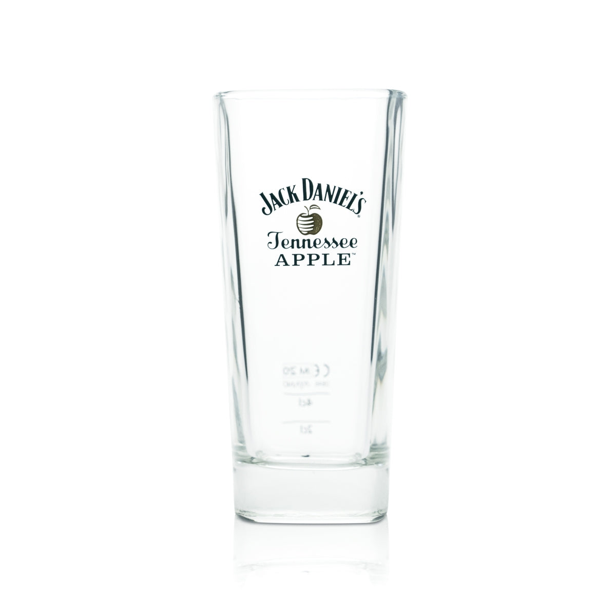 6x Jack Daniels Whiskey Glass 0.35l Cocktail Long Drink Glasses Tennessee Apple – View 2