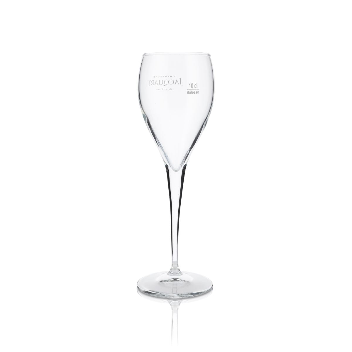 6x Jacquart Glass 0.1l Champagne Flute Calibrated Glasses Set Sparkling Wine Secco – View 3