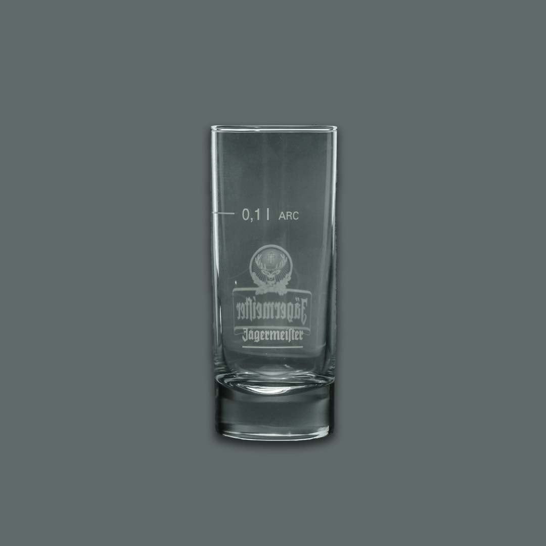 6x Jägermeister liqueur long drink glass 0.1l – View 4