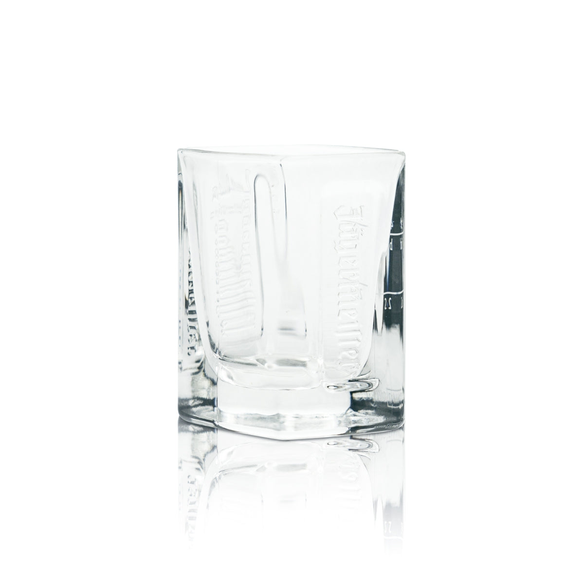 6x Jägermeister Manifesto Glass 2cl 4cl Shot Glasses Relief Schnapps Shot Glasses – View 2
