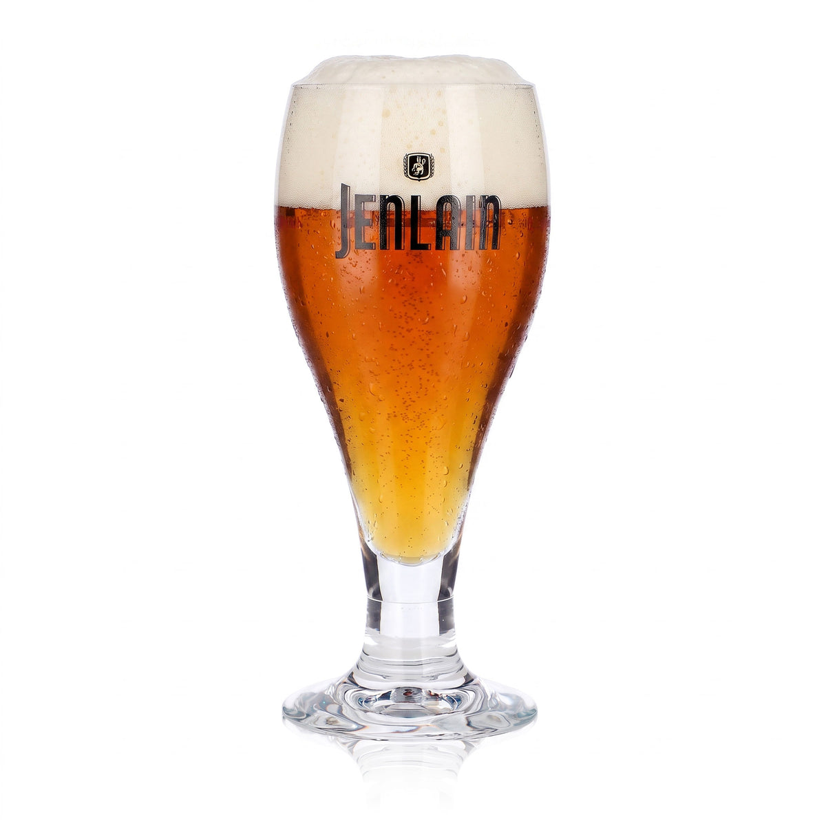 6 Jenlain Beer Glasses, 0.25 L, "Au Village de Jenlain" Black (Set of 6) – View 2