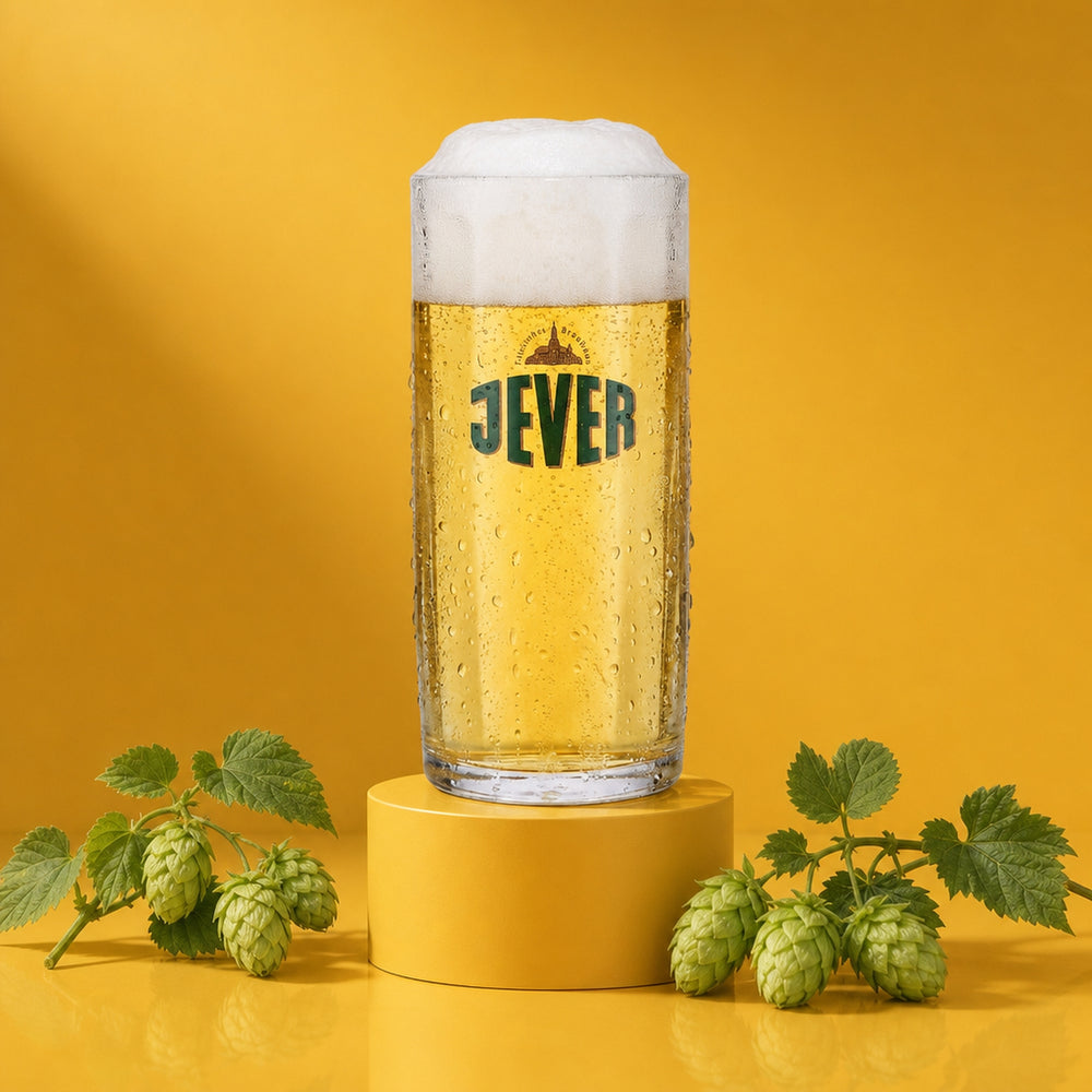 6x Jever Glass 0,4l Pils Beer Mug Seidel Glasses Set Frisian Brewery