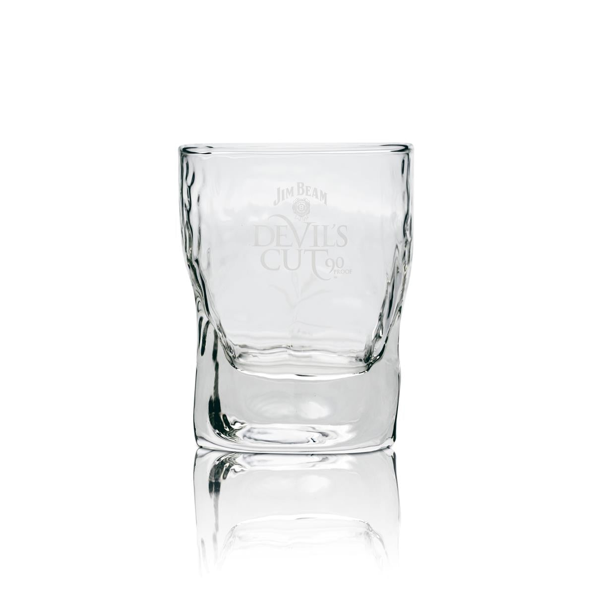 6x Jim Beam Glass 0.25l Devils Cut Whiskey Tumbler Glass Long Drink Glass Set – View 3
