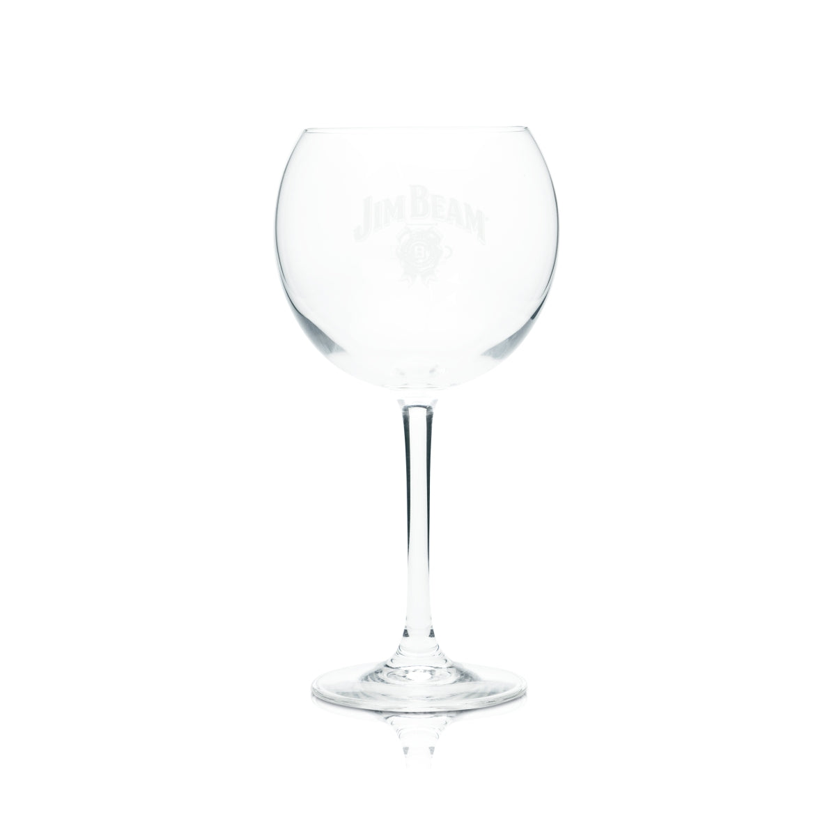 6x Jim Beam Whiskey Glass 0.3l Balloon Style Goblet Glasses Sunshine Bourbon Gastro – View 2