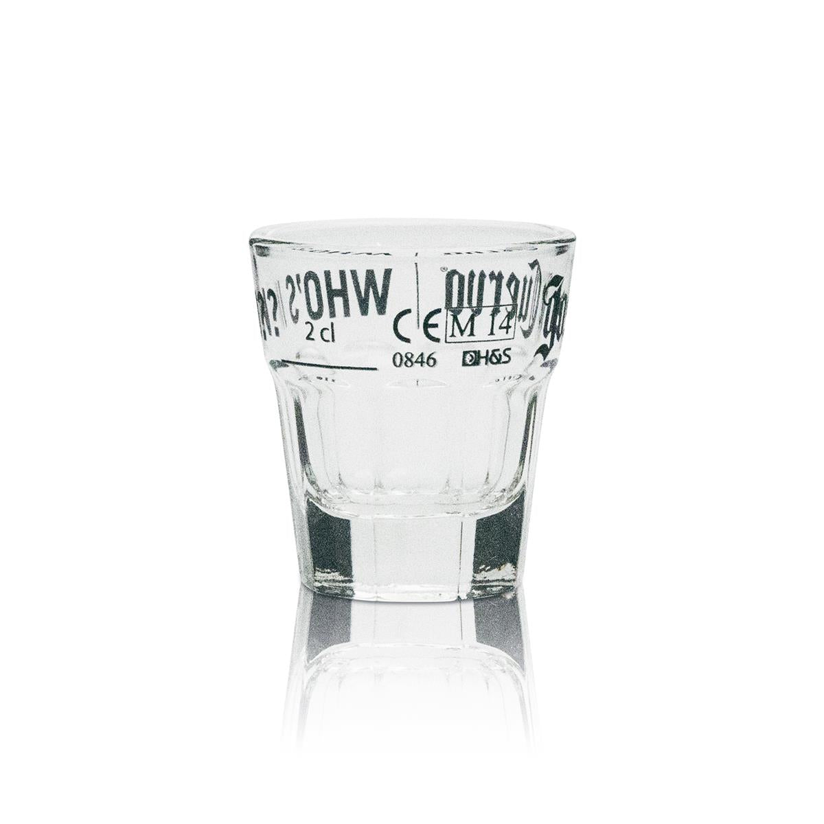6x Jose Cuervo Tequila Shot Glass 2cl "Who's in?" – View 4