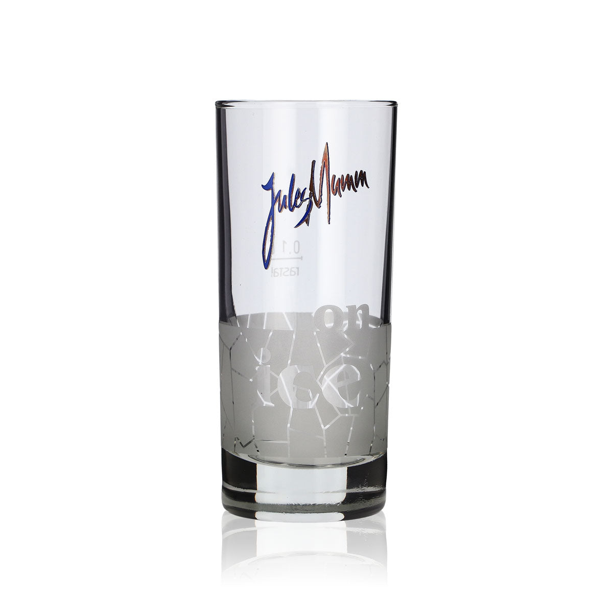 6x Jules Mumm Glass 0.1l Tumbler Long Drink Aperitif Glass Set, Satin Finish – View 2