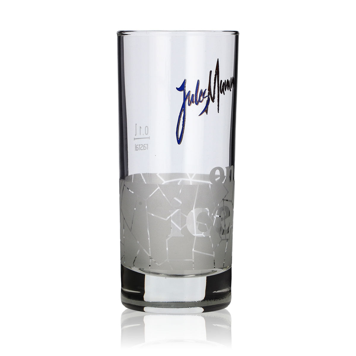 6x Jules Mumm Glass 0.1l Tumbler Long Drink Aperitif Glass Set, Satin Finish – View 3