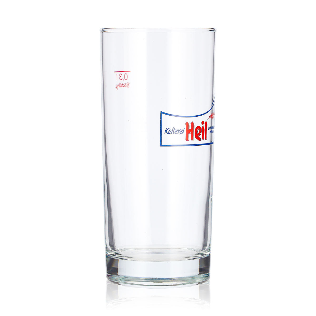 6x Heil Cider Glasses, 0.3 L, Long Drink, Red Böckling Logo (Set of 6) – View 3