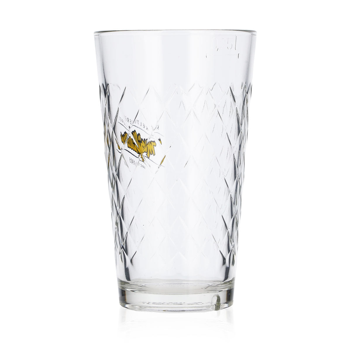 6x Kelterei Müller Glass 0.25l Apple Wine Mug Glass Set Elegant Relief Glass Contour – View 4