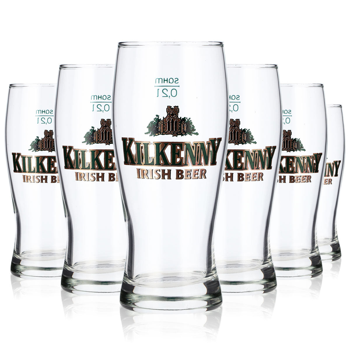6x Kilkenny beer glasses Beer glasses 0.2l tumblers Sahm Pils glasses – View 5
