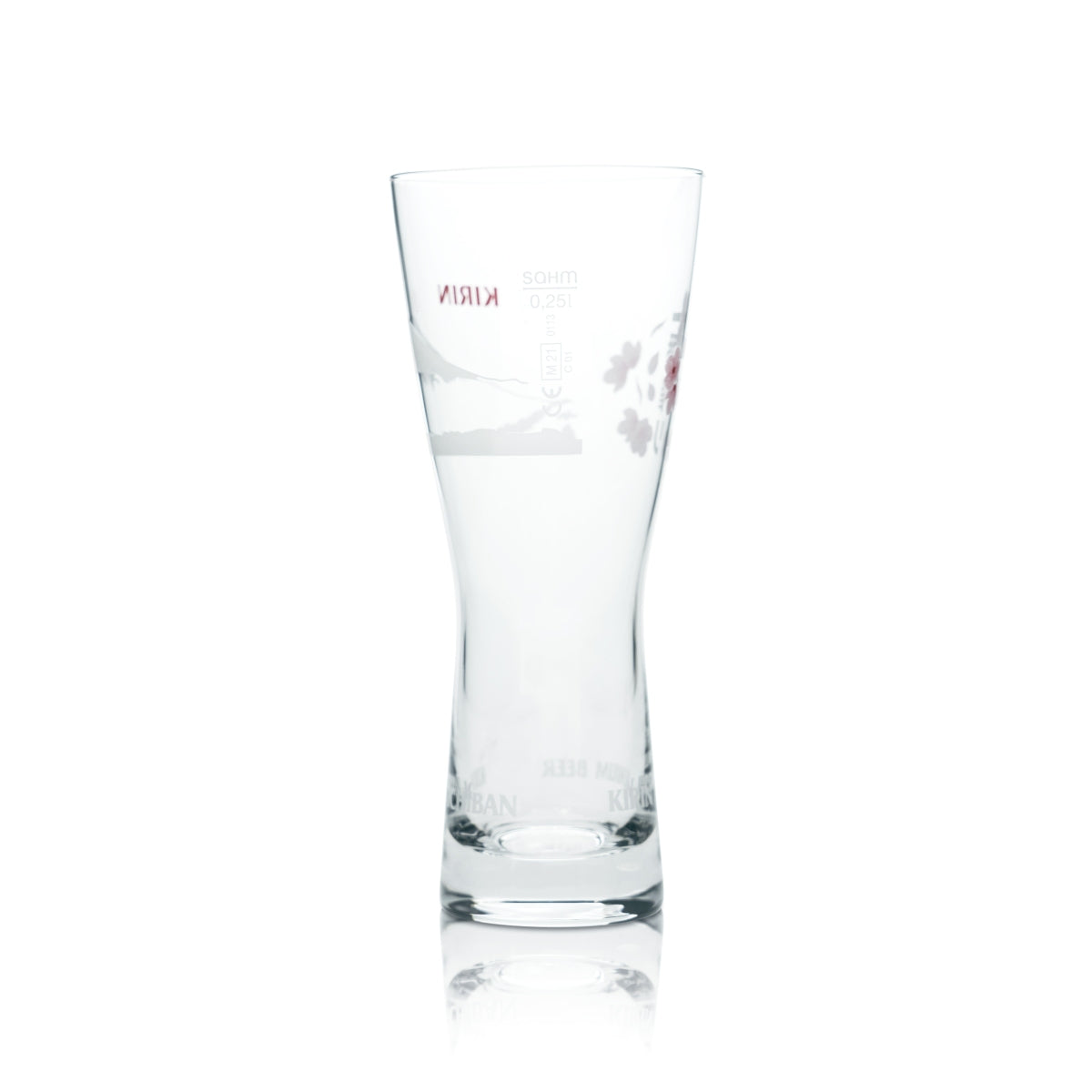 6x Kirin Ichiban Beer Glass 0.25l Goblet Cup Tulip Glasses Japan Beer Half Pint – View 4