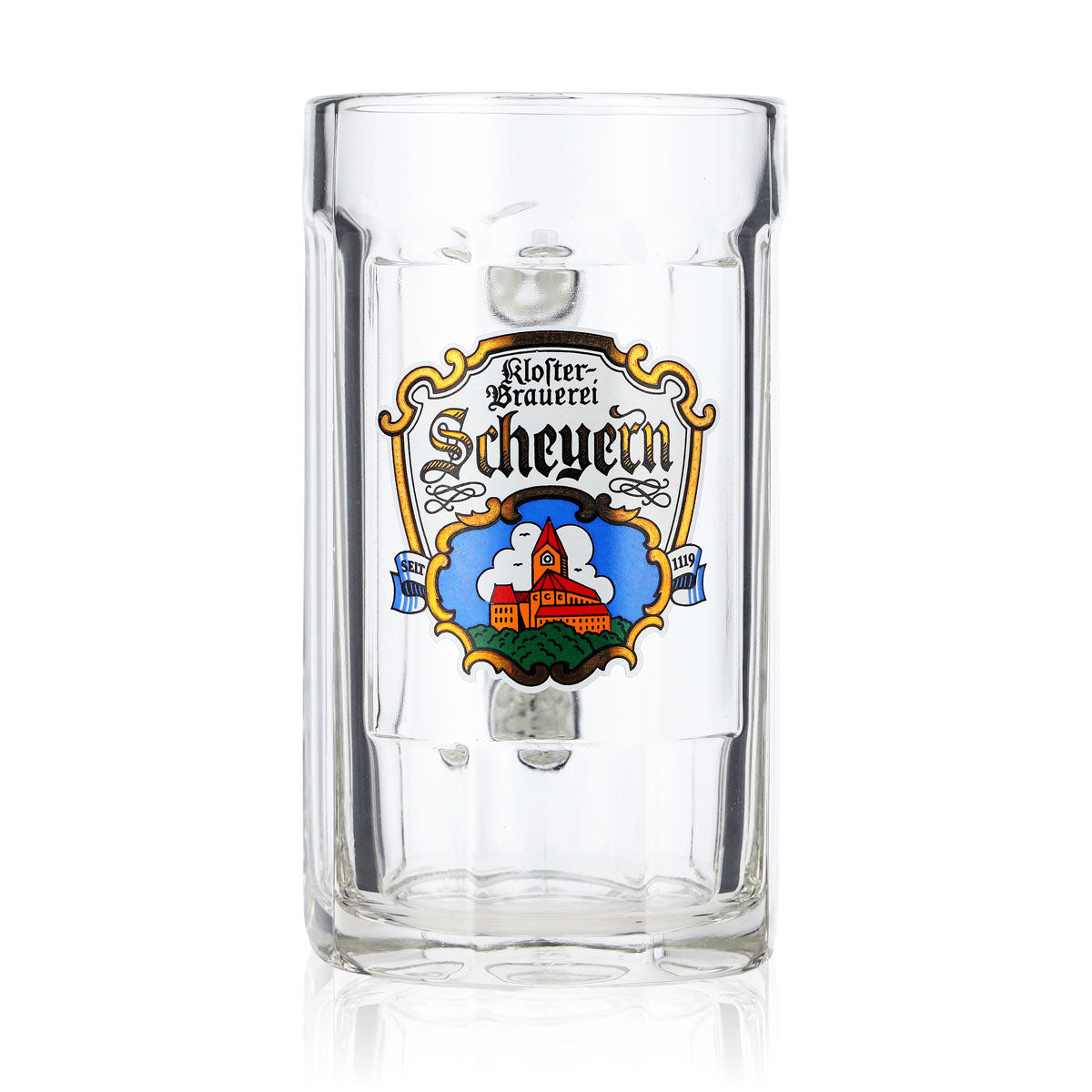 6x Scheyern Monastery Beer Glass Beer Mug 0.25l Beer Mug Rastal Glückauf – View 2