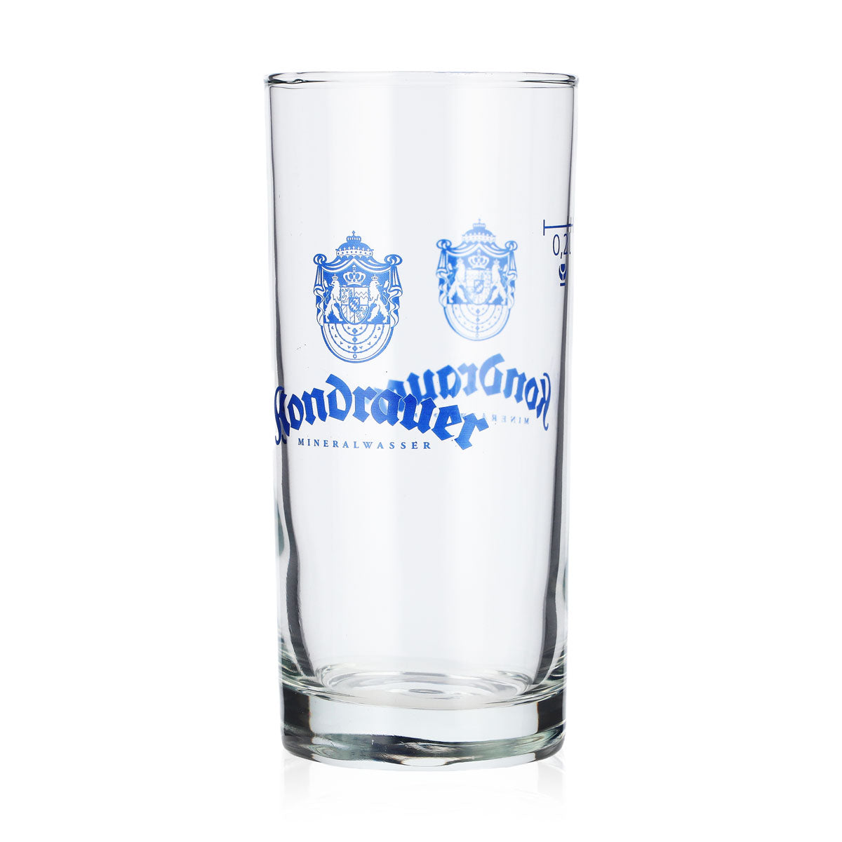 6x Kondrauer water glasses, 0.2 l, Ruhr Cristal – View 5