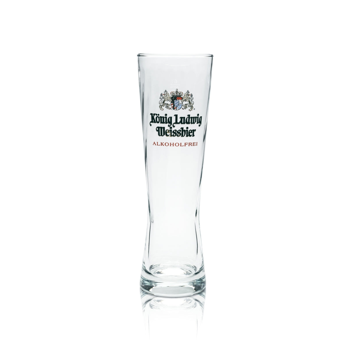 6x King Ludwig Beer Glass 0.5l Non-Alcoholic Wheat Beer Glasses Yeast Wheat Bavaria – View 2