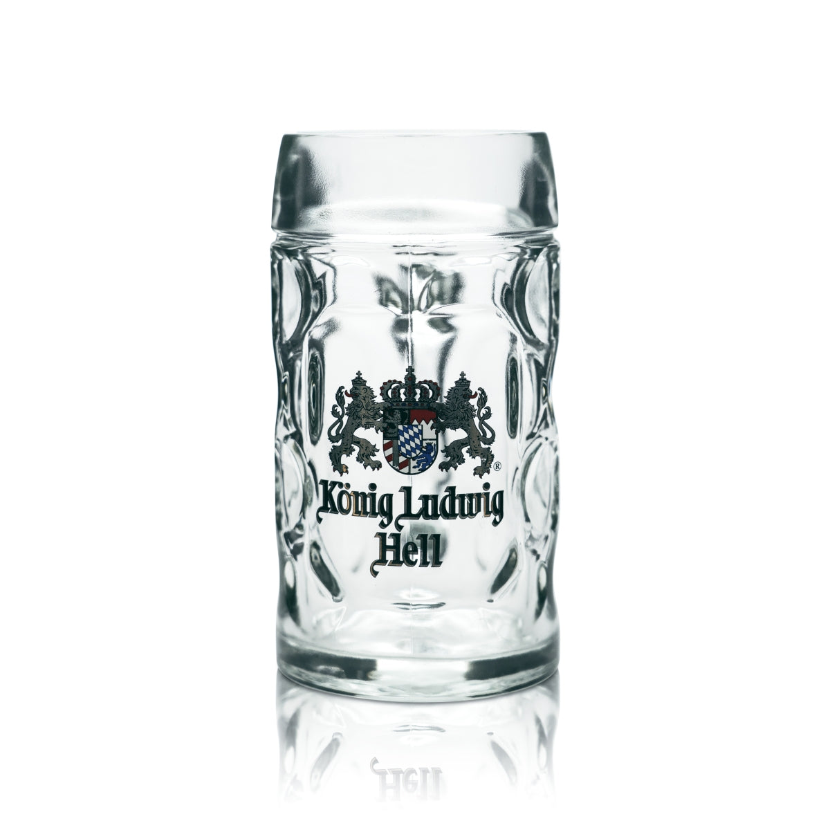 6x King Ludwig Beer Glass Mug 0.5l Diamond Sahm Seidel Mugs Pils Glasses Wheat Beer – View 2