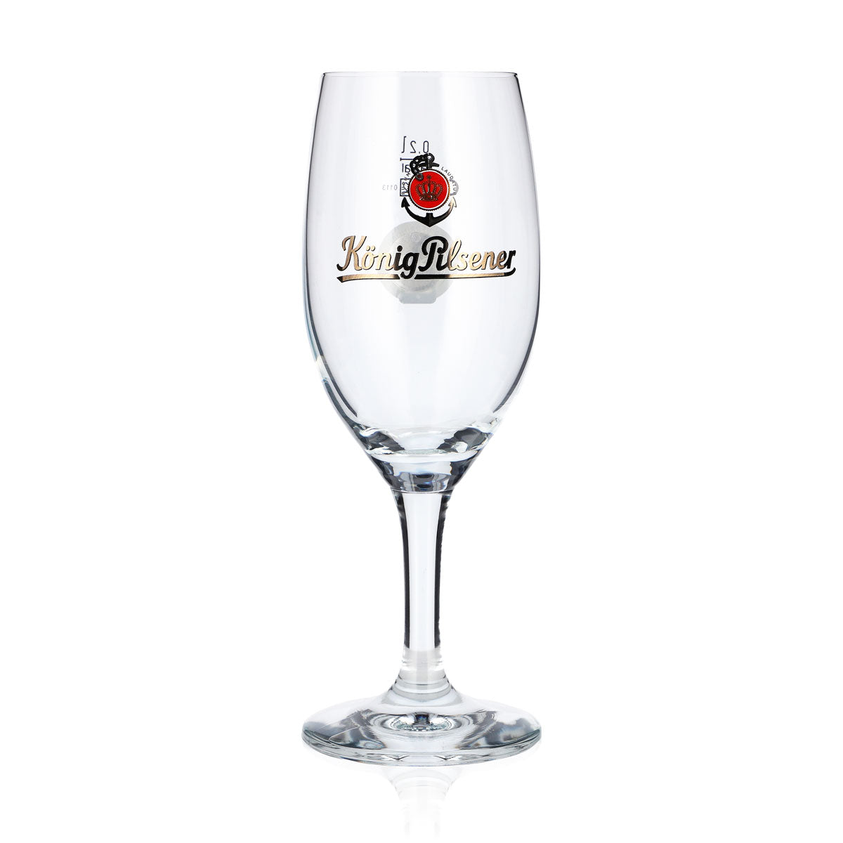 6x König Pilsener Beer Glass, 0.2 L, Trophy-Style, NFC Tag, Rastal Tulip Beer Glass (Set of 6) – View 2