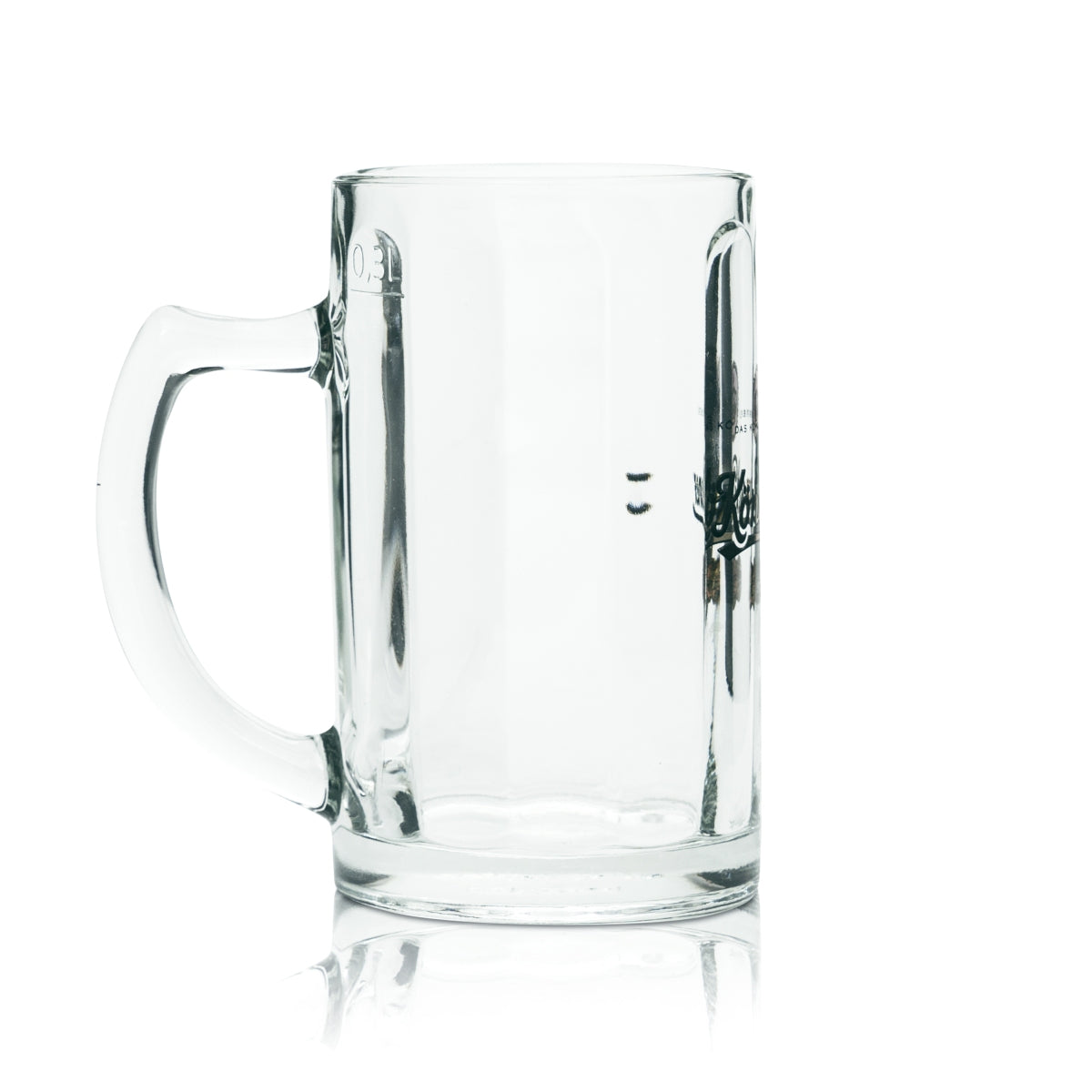 6x King Pilsener Beer Glass 0.3l Mug Relief Seidel Handle Glasses Tankards – View 3