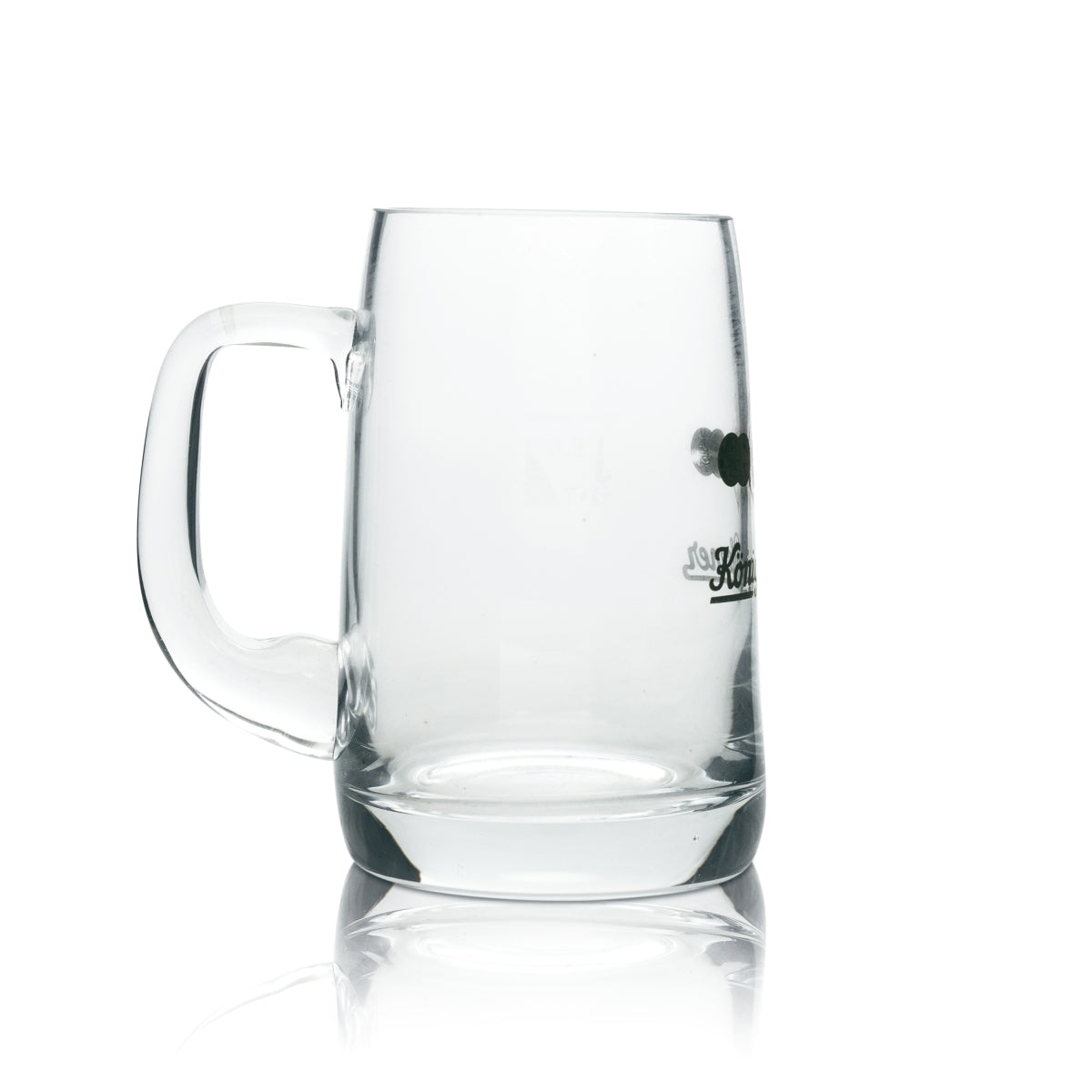 6x King Pilsener Beer Glass 0.3l Mug Seidel Handle Glasses Tankards Brewery – View 3